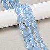 Natural White Jade Beads Strands G-Z105-B01-01B-1