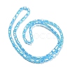 Imitation Jade Glass Beads Strands EGLA-P052-03A-01-2