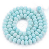 Opaque Baking Paint Glass Beads Strands EGLA-N006-009A-A-3