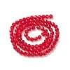 Transparent Glass Bead Strands GLAA-G013-8mm-99-2