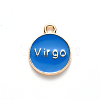 Alloy Enamel Pendants X-ENAM-S124-01A-02B-3