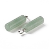 Natural Green Aventurine Pendants G-E135-02P-02-3