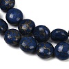 Synthetic Howlite Imitation Lapis Lazuli Beads G-S393-12A-10mm-4