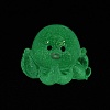 Luminous Resin Octopus Display Decoration RESI-WH0038-09G-2