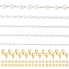 DIY Chain Necklace/Bracelets Kits DIY-HS0002-43G-1