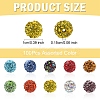 Pave Disco Ball Beads RB-YW0001-16A-3