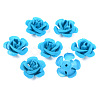 Flocky Aluminum Beads FALUM-S001-001J-2