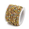304 Stainless Steel Handmade Beaded Chains CHS-P022-02G-05-2