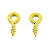 Spray Painted Iron Screw Eye Pin Peg Bails IFIN-N010-002A-14-3