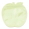 Apple Shaped Plastic Packaging Yinyang Zip Lock Bags OPP-D003-01B-1