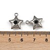 304 Stainless Steel Charms STAS-I342-10P-4