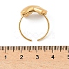 Ocean Themes 304 Stainless Steel Open Cuff Rings for Women RJEW-K293-02D-G-3