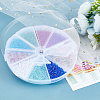 10 Bags 10 Colors Transparent Round Caviar Beads MRMJ-OC0002-81-5