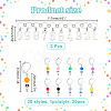 DIY Number 0~9 Knitting Tool Sets HJEW-UN00031-3