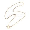 2.5MM 304 Stainless Steel Figaro Chain Necklaces with Spring Ring Clasps NJEW-JN05709-4