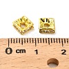 Brass Rhinestone Spacer Beads KK-I362-01C-01G-3
