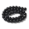 Natural Black Lip Shell Beads Strands SSHEL-C013-01D-2