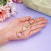 304 Stainless Steel Enamel Bag Extension Chains AJEW-TAC00018-5