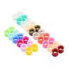 32Pcs 16 Colors Silicone Thin Ear Gauges Flesh Tunnels Plugs FIND-YW0001-16B-7