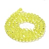 Transparent Glass Beads EGLA-A035-T6mm-B03-2