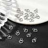 SHEGRACE Brass Heart Charms XGR0161P-100P-4