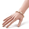 Natural Pearl Beaded Bracelet BJEW-JB09079-3