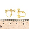 316 Stainless Steel Clip-on Earring Findings STAS-K274-09G-3