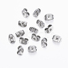Non-Tarnish 304 Stainless Steel Ear Nuts X-STAS-H376-83-1