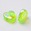 Eco-Friendly Transparent Acrylic Beads PL539-835-3