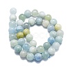 Natural Aquamarine Beads Strands G-K245-A15-05-2