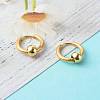 304 Stainless Steel Huggie Hoop Earrings EJEW-JE04555-02-2