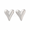 Non-Tarnish 304 Stainless Steel Stud Earrings EJEW-H115-31P-1