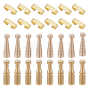 16Pcs Brass Bolo Tie Slide Clasps KK-NB0004-19-1