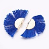 Nylon Tassel Pendants KK-F755-28G-07-NF-2