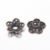 Tibetan Style Alloy Bead Caps X-RLF10597Y-NF-2