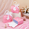 Rectangle Paper Gift Bags with Hole Imitation Pearl Handle CON-WH0110-019A-4