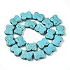 Synthetic Turquoise Beads Strands UNKW-T001-02B-2
