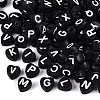 Opaque Acrylic Enamel Beads SACR-Q001-16B-A01-1