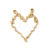 304 Stainless Steel Pendants STAS-G355-10G-1