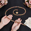 1Yard Iron Glass Rhinestone Chains FIND-AR0006-66-3