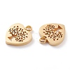 Ion Plating(IP) 304 Stainless Steel Charms STAS-Y002-05G-2