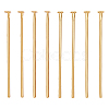 80Pcs Brass Flat Head Pins KK-LP0001-73-1