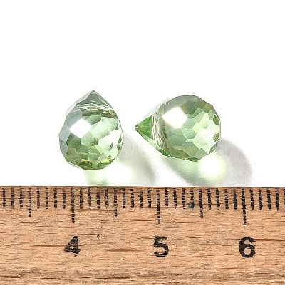 Transparent Glass Pendants GLAA-P070-A06-1