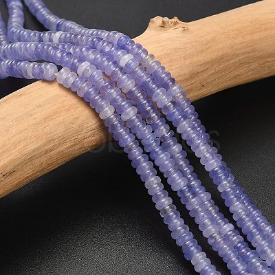 Natural White Jade Beads Strands G-L635-A02-4x2mm-01-1