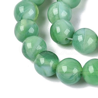 Imitation Lamowork Glass Beads Strands GLAA-Q106-07A-09-1