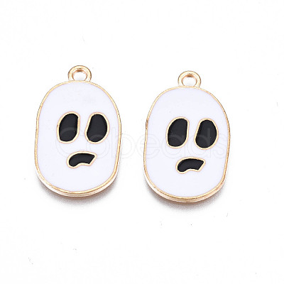 Alloy Enamel Pendants ENAM-S130-21-1