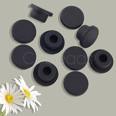 10Pcs Silicone Hole Plugs AJEW-GF0011-66F-1