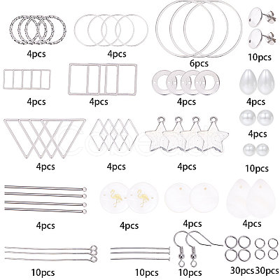 DIY Earring Making DIY-SC0008-33-1