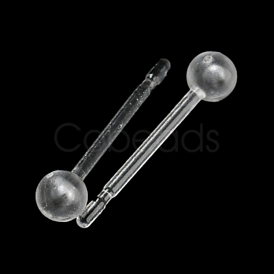 Resin Stud Earring Findings FIND-H046-10-1