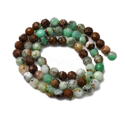 Natural Serpentine Beads Strands LS-G-RM250101-D8-6mm-1
